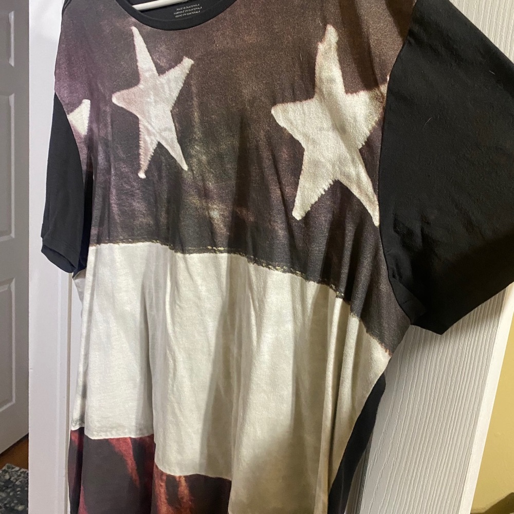 American Eagle US flag shirt XXL